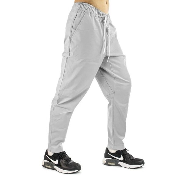 Nike Club Woven Tapered Leg Pants Standard Fit Grey DX0623 077 Men’s 2XL - Picture 2 of 5